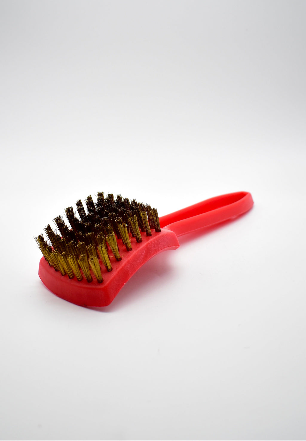 Metal Bristle Short Handle Brush