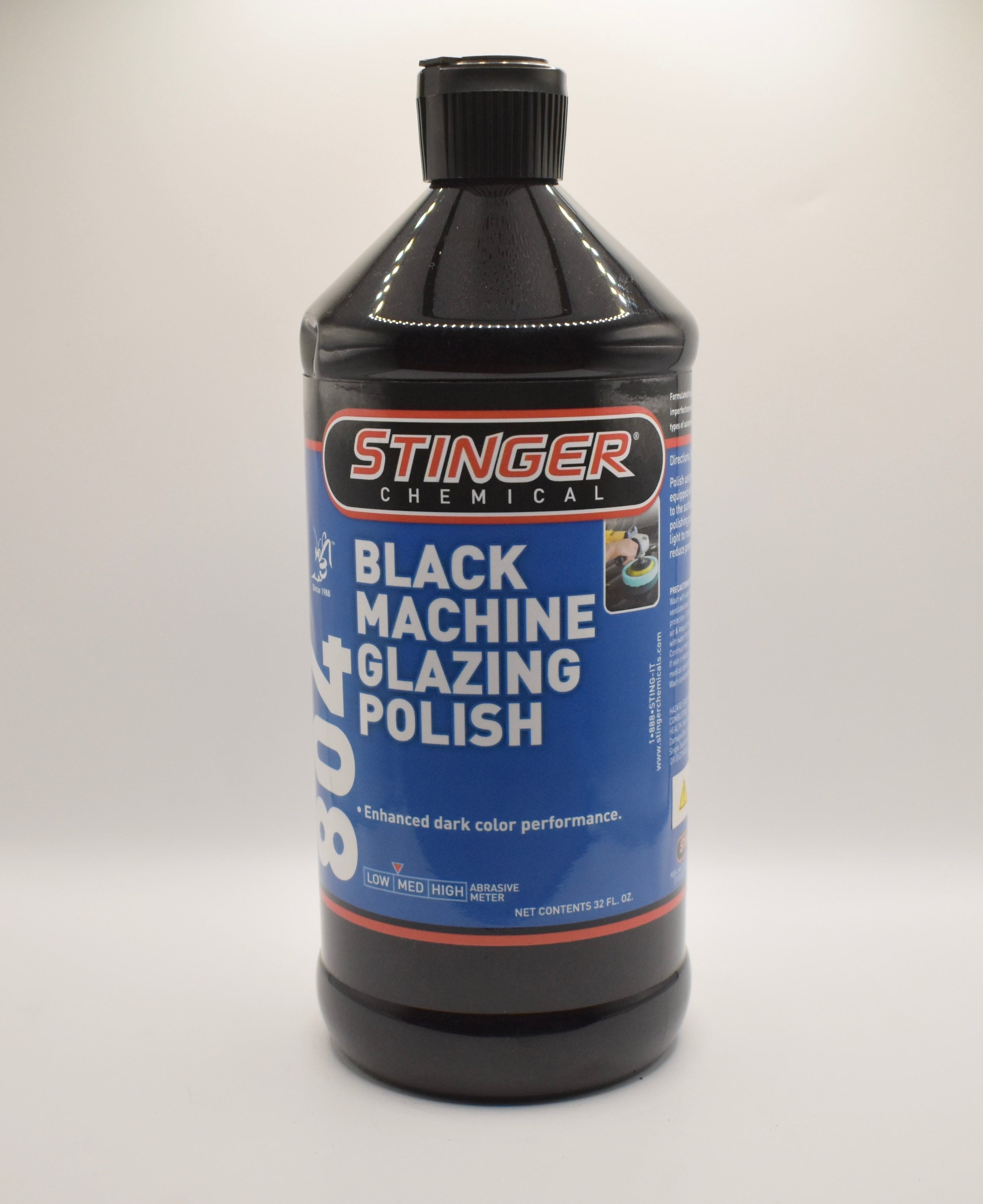 Black Machine Glazing Polish (804)